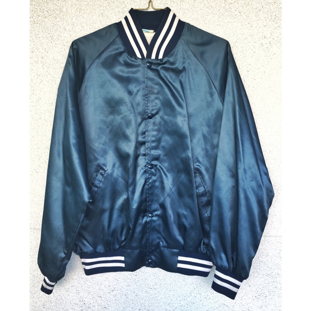 Vintage Letterman Bomber Jacket - Picture 2 of 2